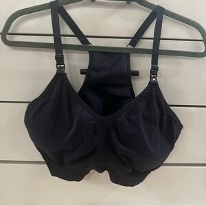 Kindred Bravely & Auden Used Bundle 2 Black Women's Pumping/Nursing Bras